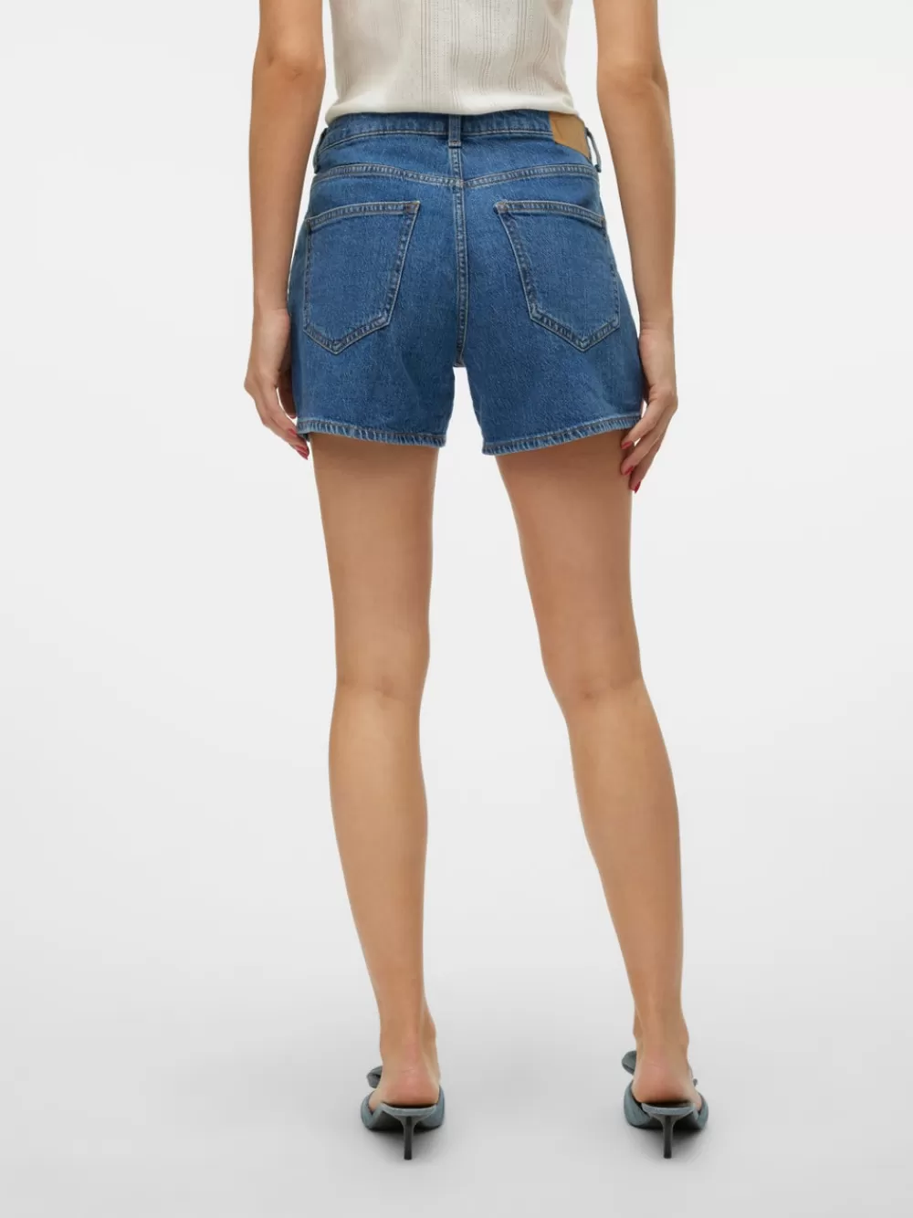 VERO MODA VMTESS Shortsit Medium Blue Denim Shop