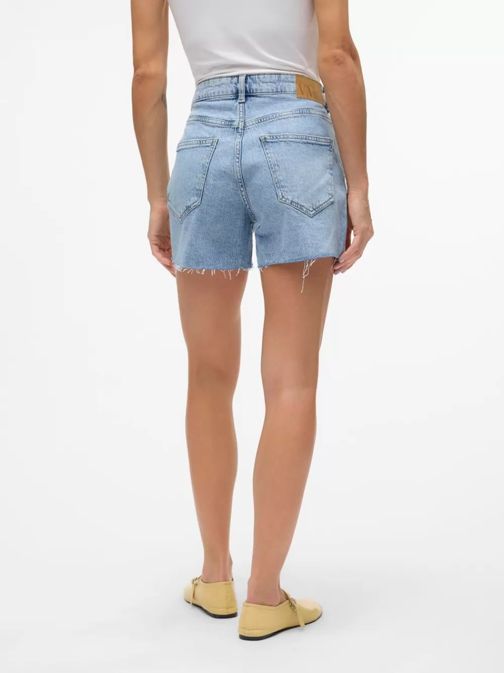 VERO MODA VMTESS Shortsit Light Blue Denim Cheap