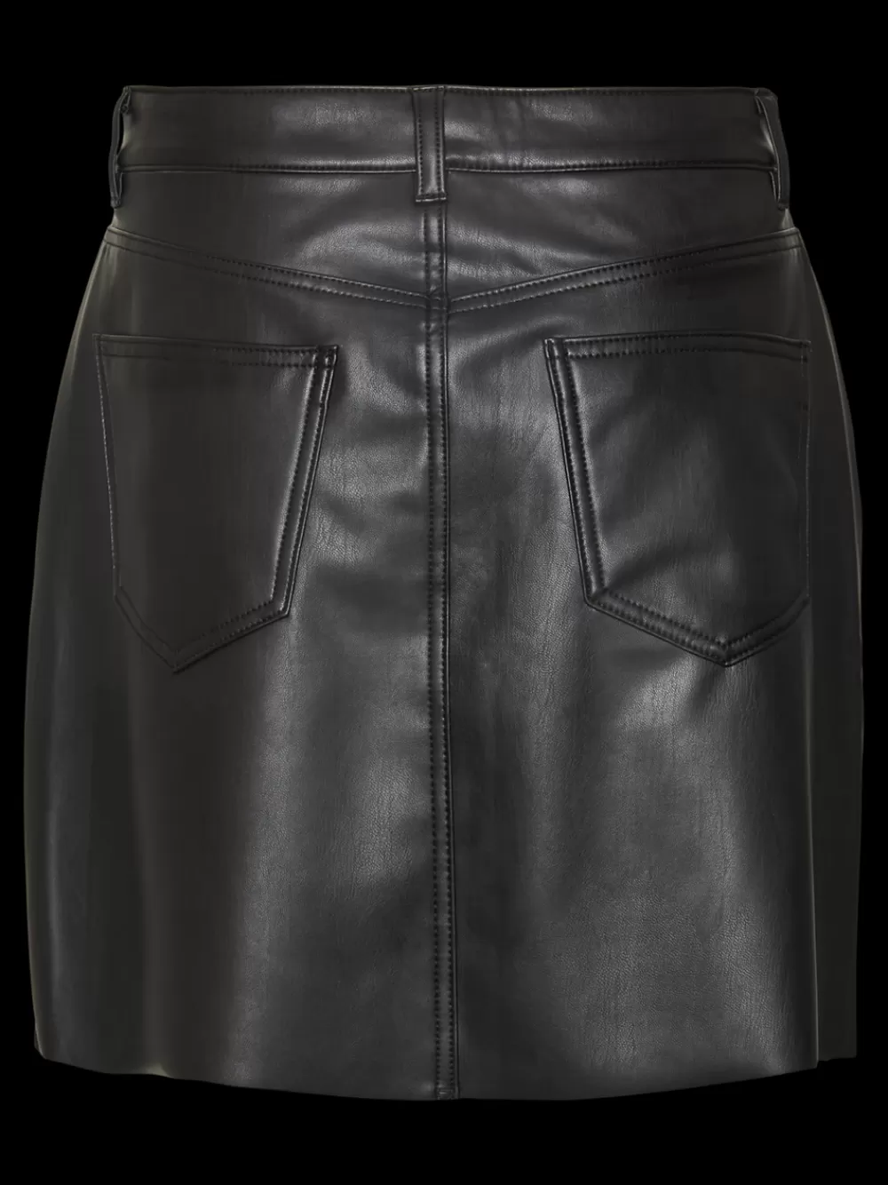 VERO MODA VMTESSA Korkea vyötärö Lyhyt hame Black Hot