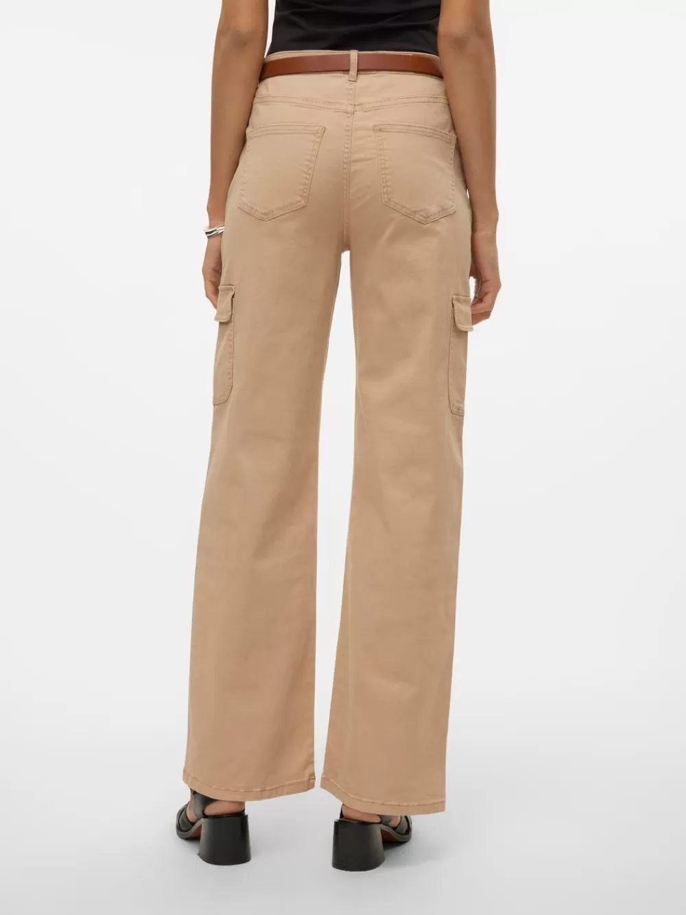 VERO MODA VMTESSA Korkea vyötärö Wide fit Farkut Nomad Cheap