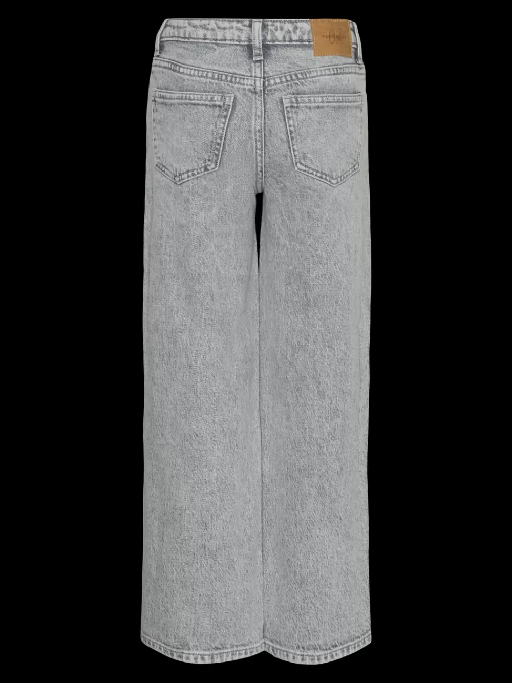 VERO MODA VMTESSA Korkea vyötärö Wide leg fit Farkut Light Grey Denim Sale