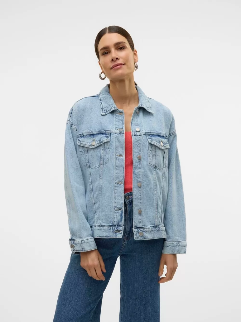 VERO MODA VMTESSA Takit Light Blue Denim Clearance