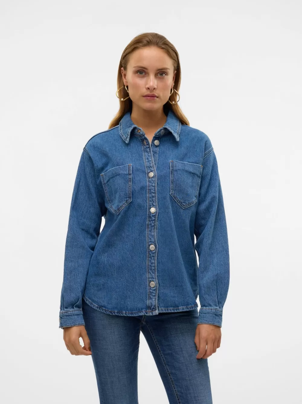 VERO MODA VMTESSIE Farkkupaita Medium Blue Denim Online