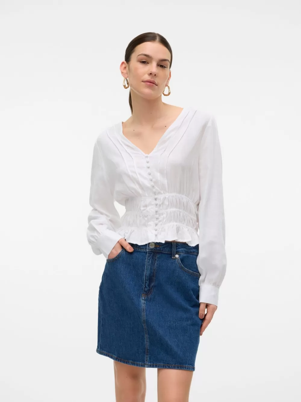 VERO MODA VMTHEODORA Topit Snow White Store