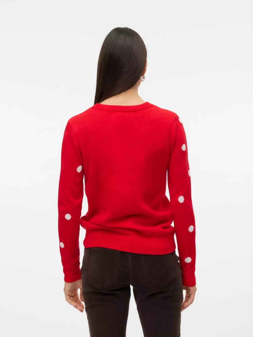 VERO MODA VMTINSEL Neulepuserot Chinese Red Cheap