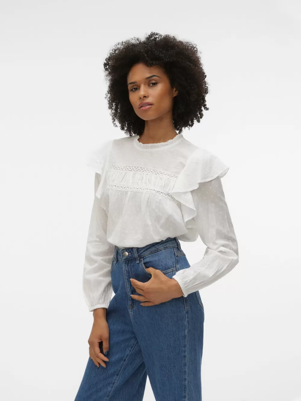VERO MODA VMTRINE Topit Snow White Best