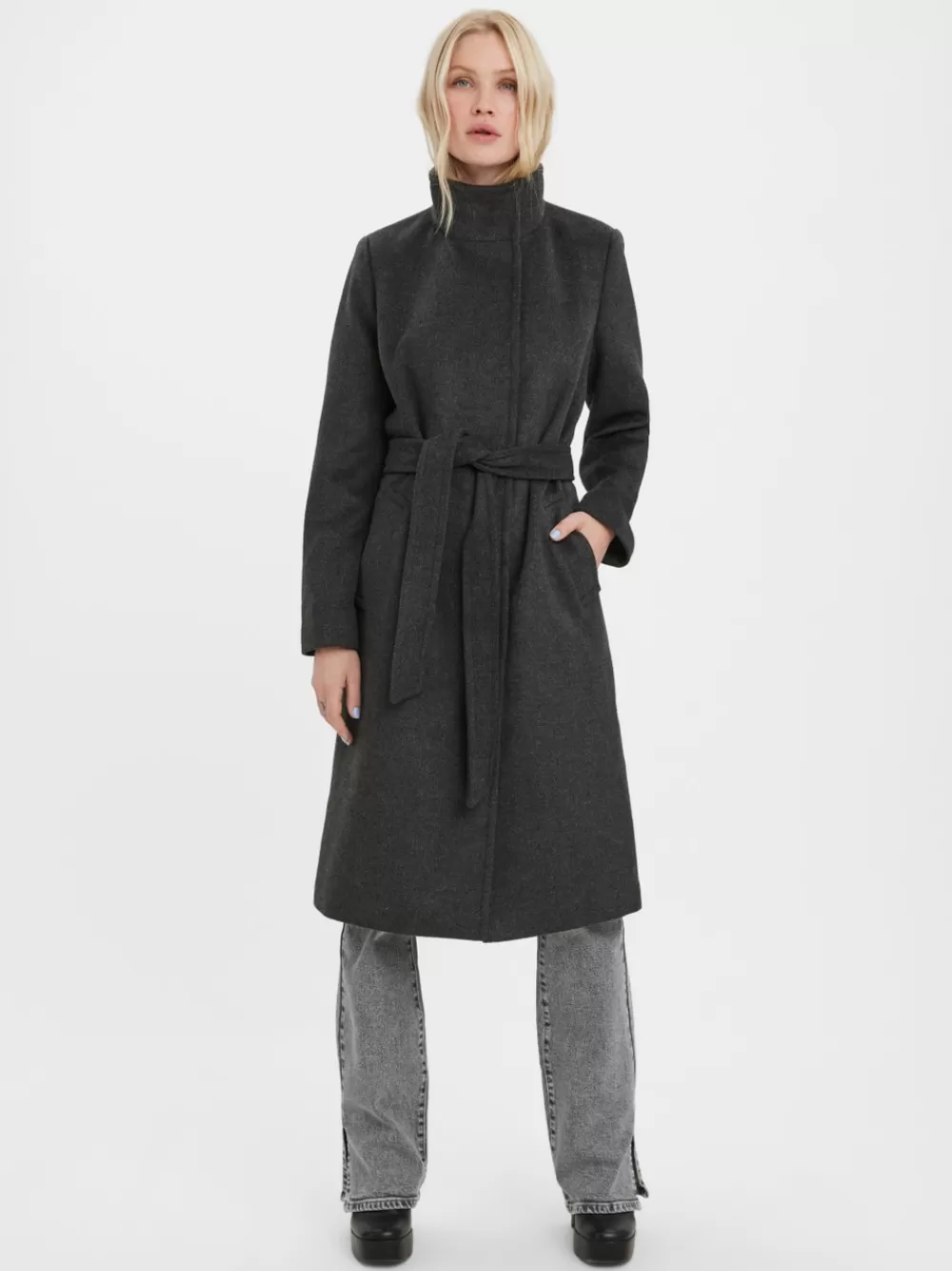 VERO MODA VMTWODOPE Takit Dark Grey Melange Online
