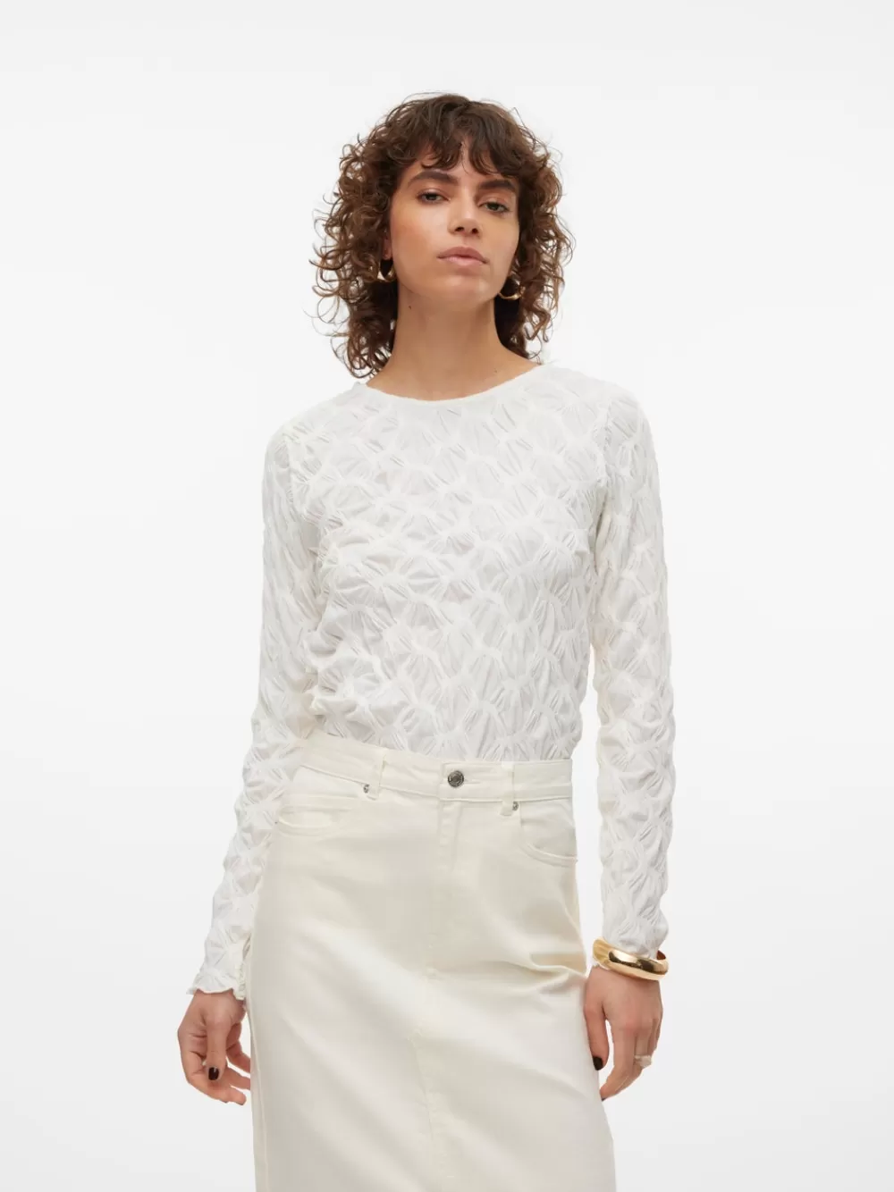 VERO MODA VMUMA Topit Snow White Best