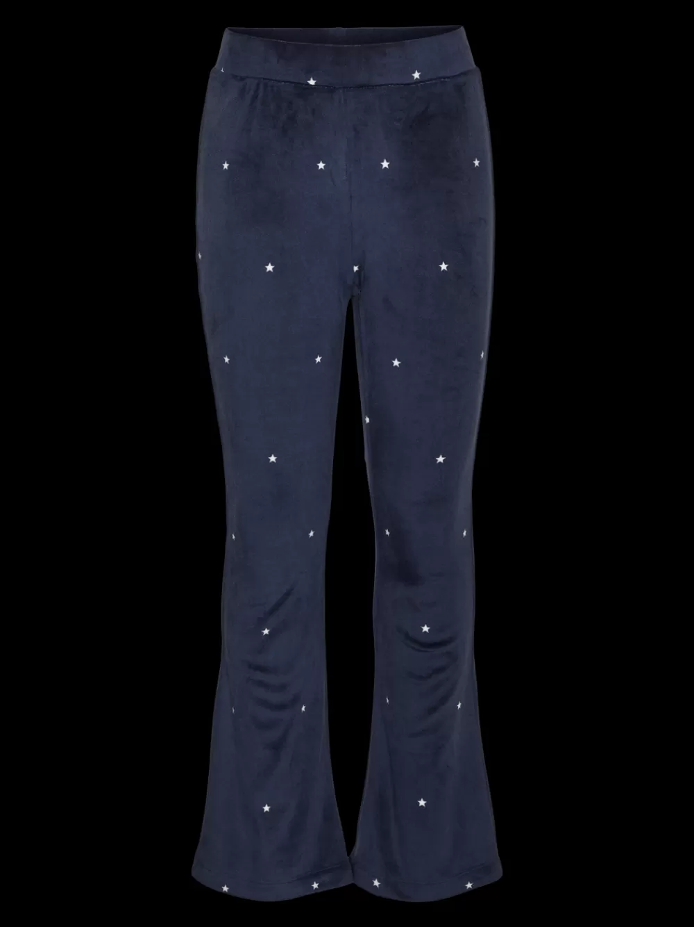 VERO MODA VMVELVET Korkea vyötärö Housut Navy Blazer Store
