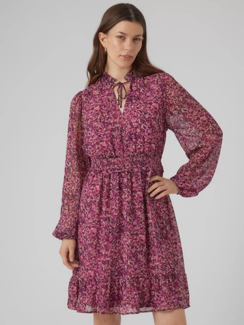 VERO MODA VMVERA Lyhyt mekko Birch New