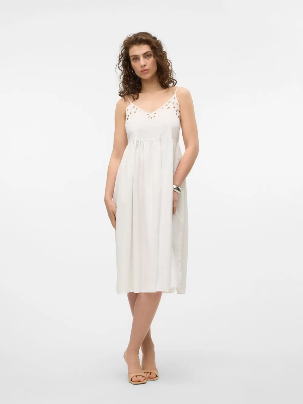 VERO MODA VMVERA Pitkä mekko Snow White Discount