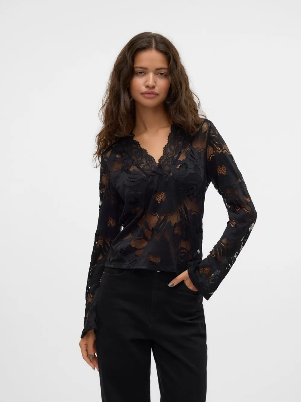 VERO MODA VMVERONICA Topit Black Sale