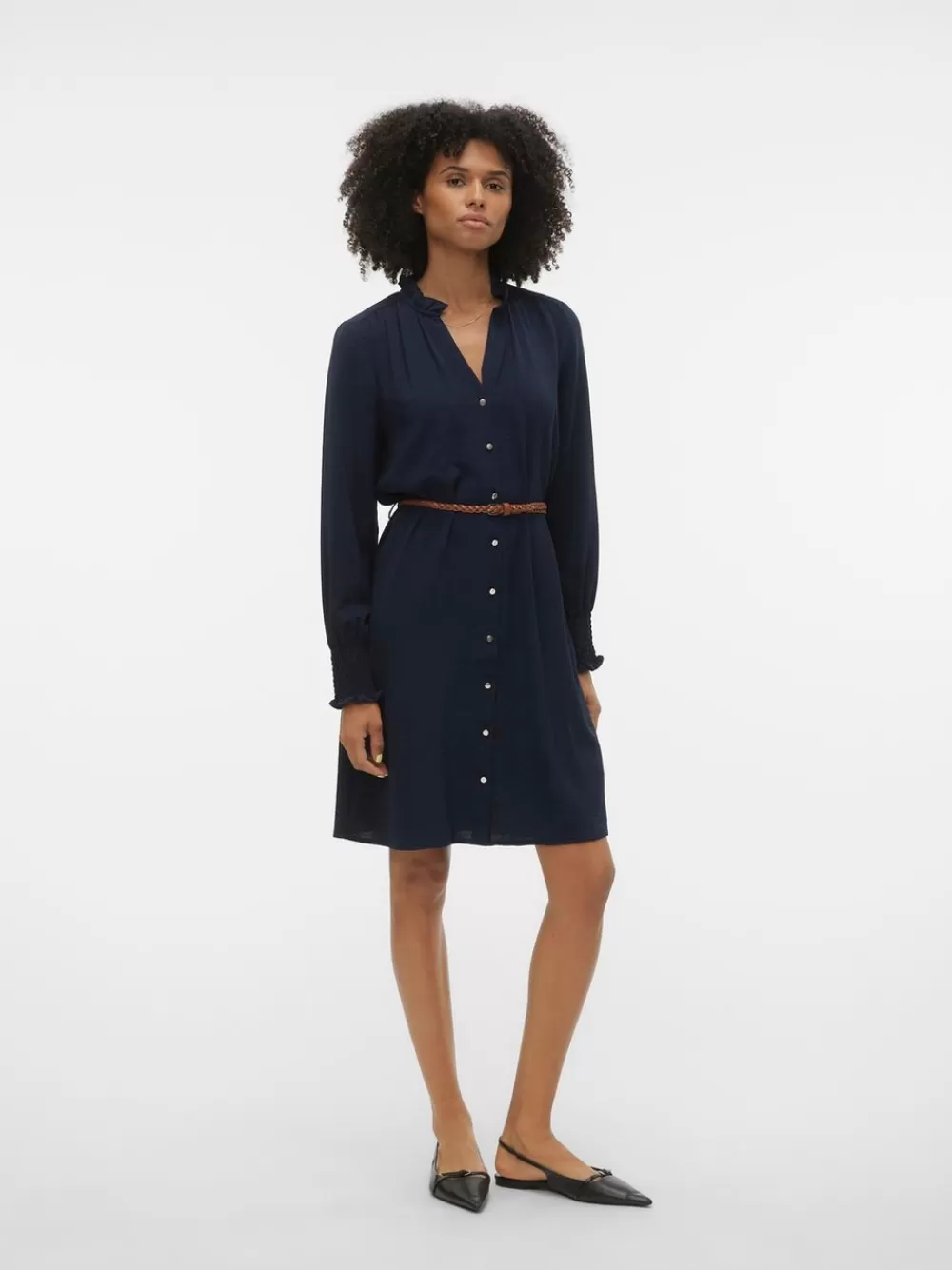 VERO MODA VMVIBE Lyhyt mekko Navy Blazer Discount