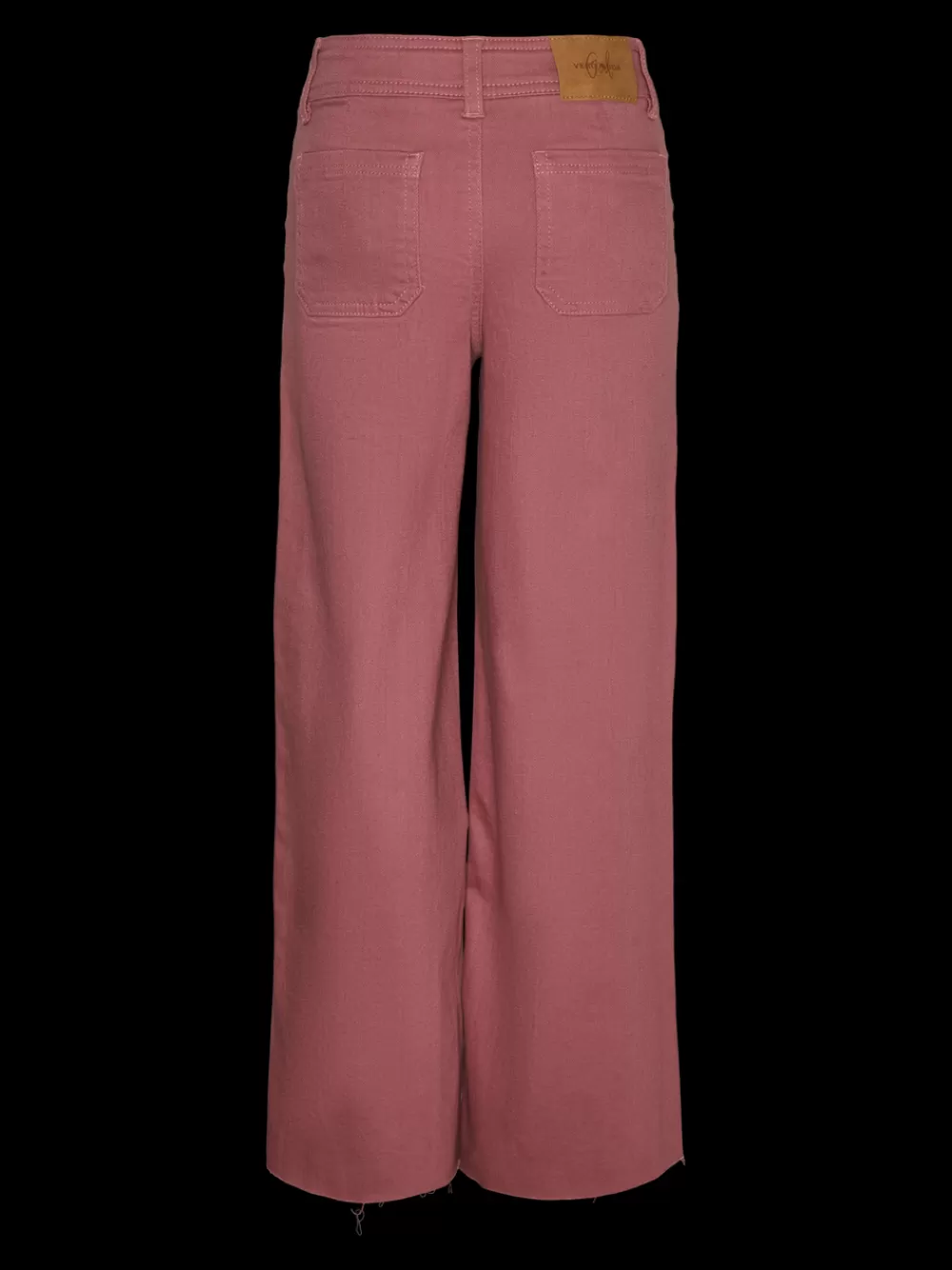 VERO MODA VMVIOLA Korkea vyötärö Wide fit Farkut Mesa Rose Cheap
