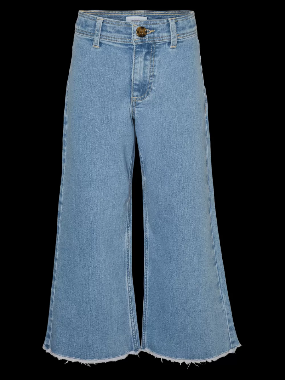 VERO MODA VMVIOLA Normaali vyötärö Wide fit Farkut Light Blue Denim New