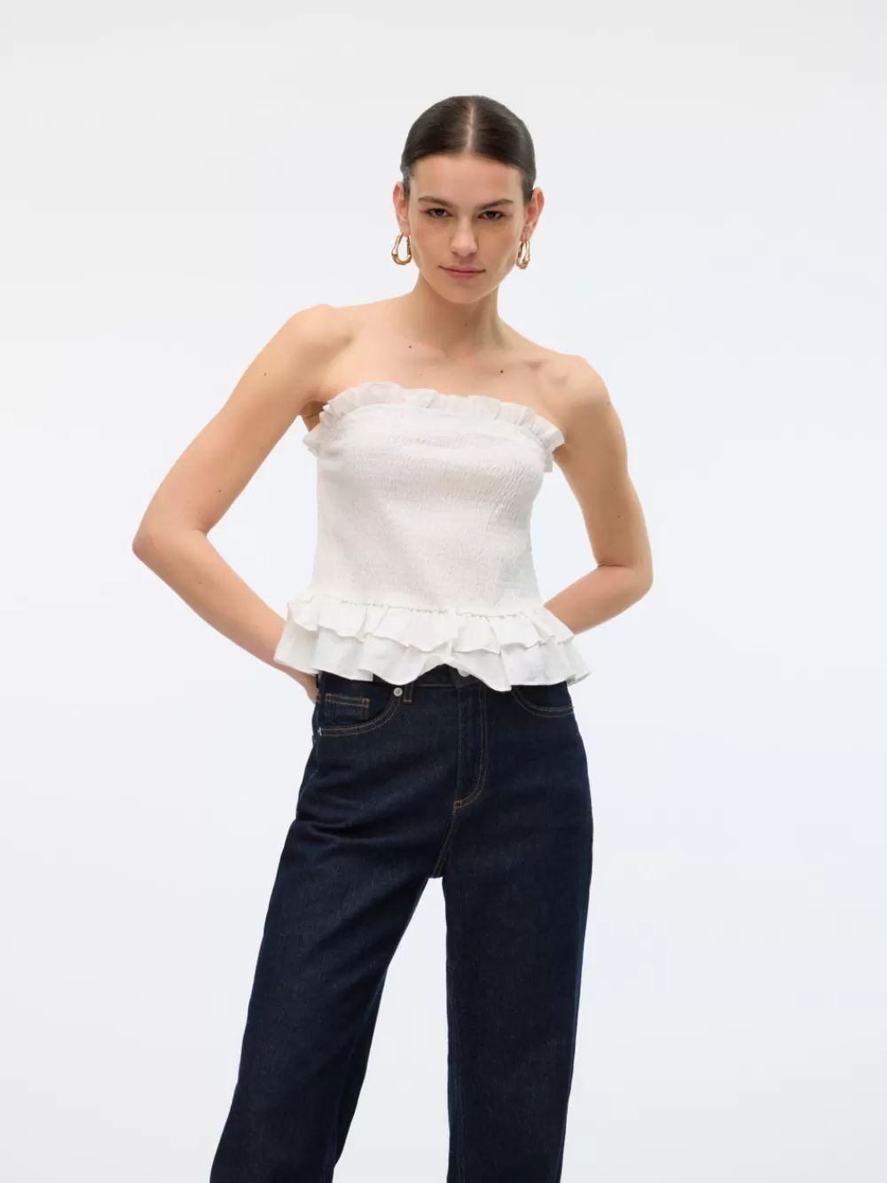 VERO MODA VMVIOLA Topit Snow White Discount