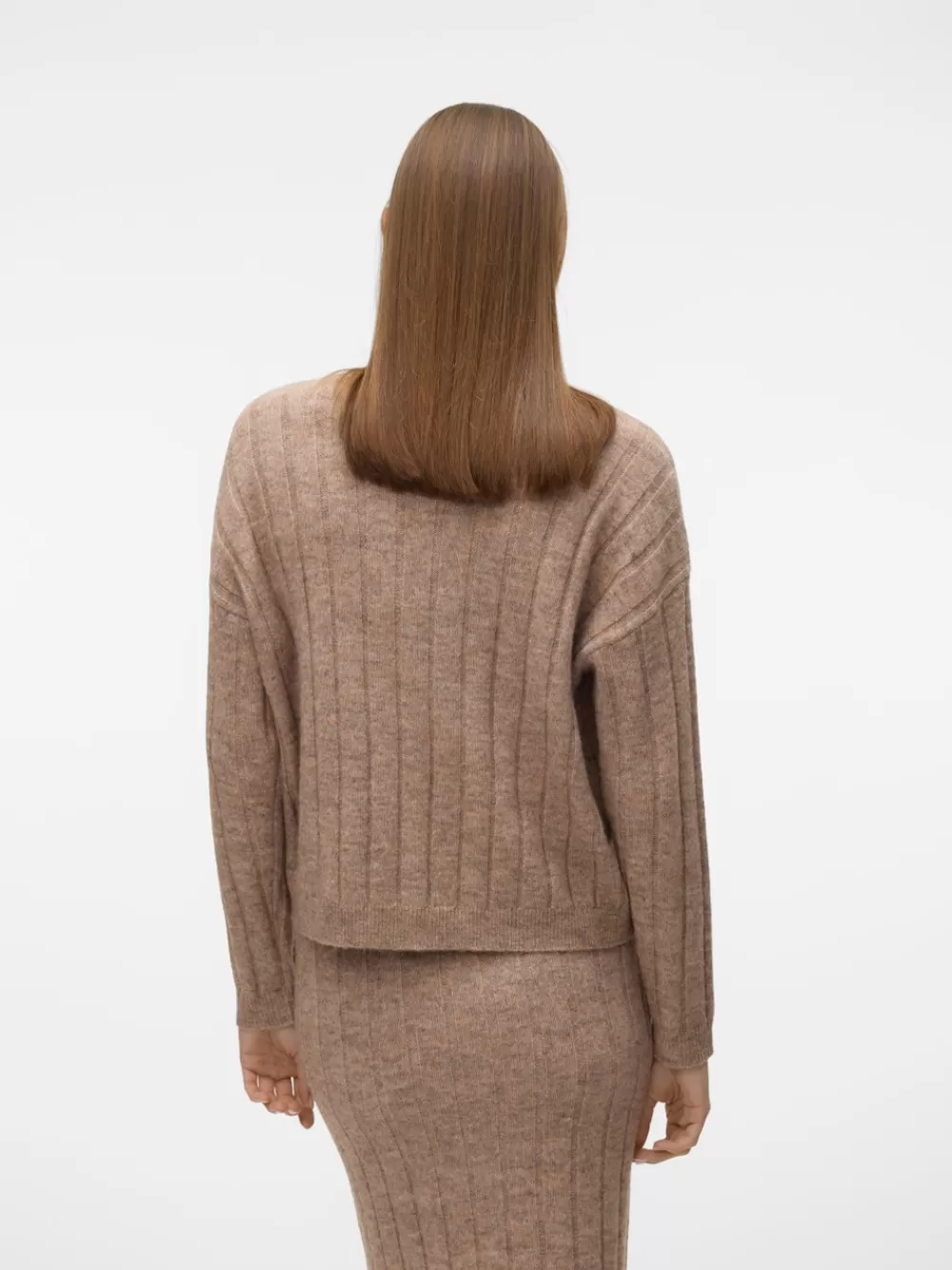 VERO MODA VMWILLA Neulepuserot Silver Mink Outlet
