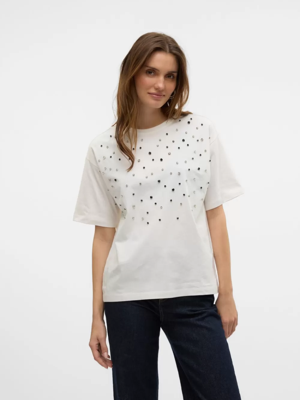 VERO MODA VMYDA T-paidat Snow White Best Sale