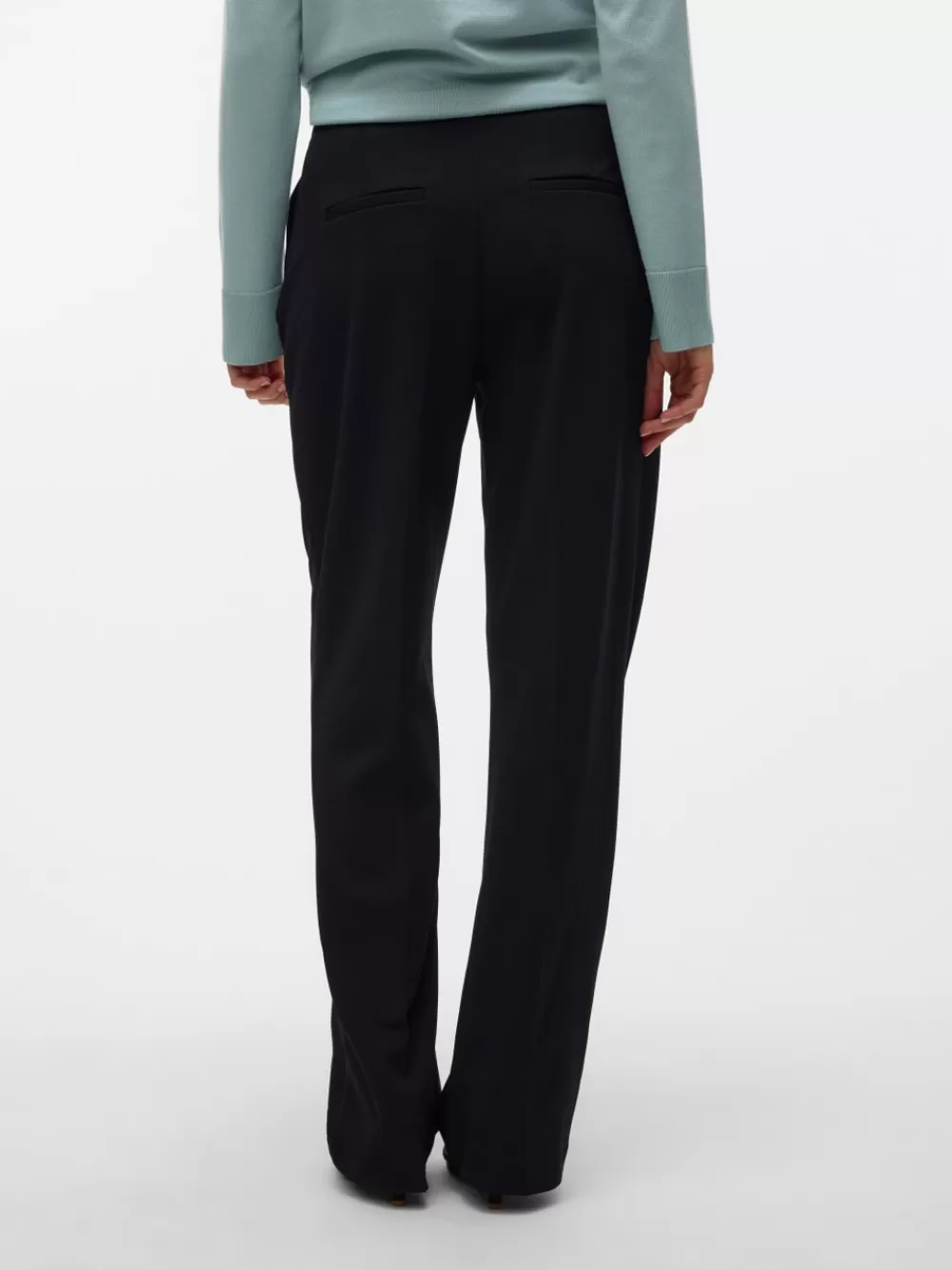 VERO MODA VMZAMIRA Korkea vyötärö Housut Black Best Sale