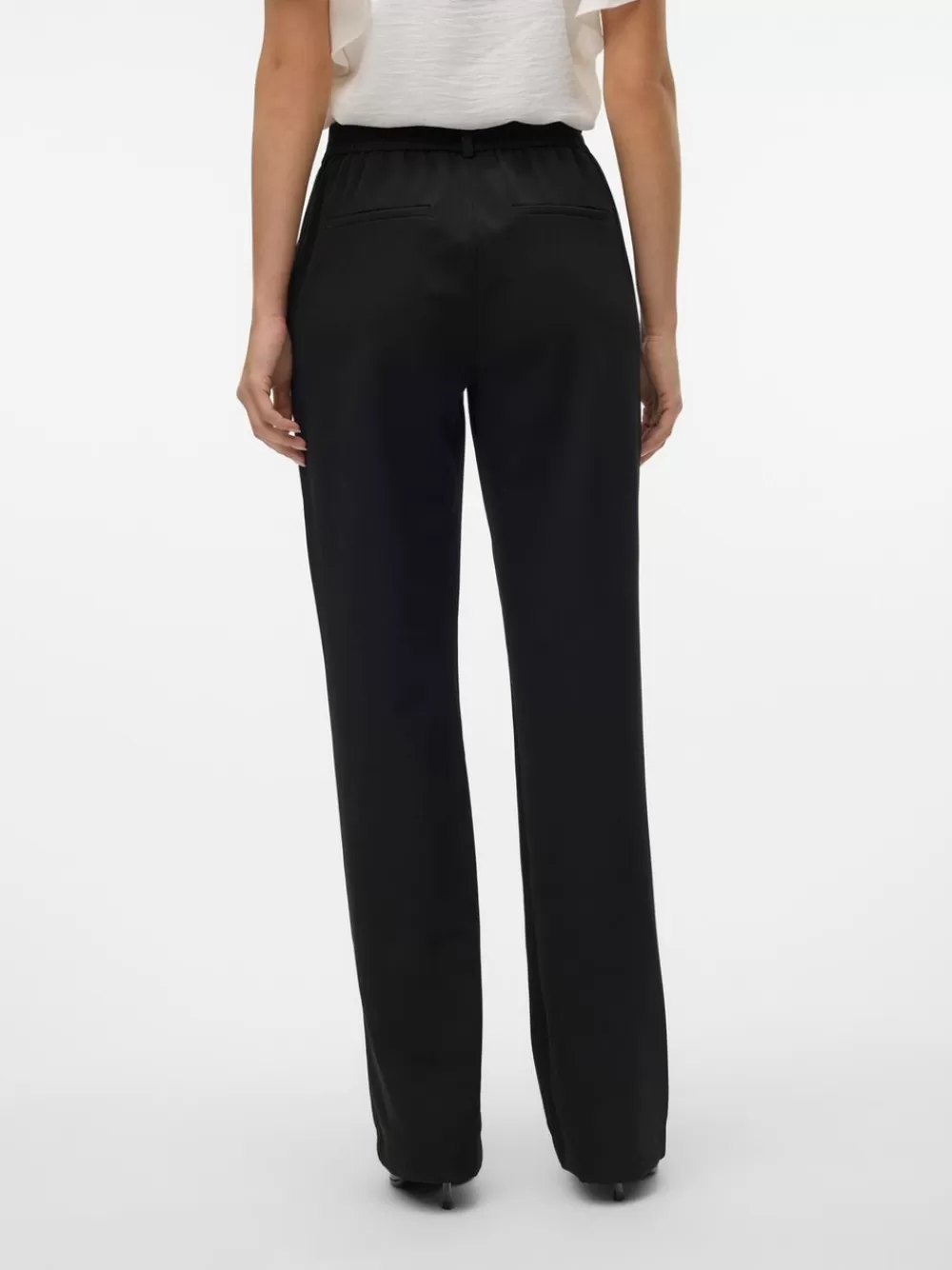 VERO MODA VMZAMIRA Normaali vyötärö Housut Black Flash Sale