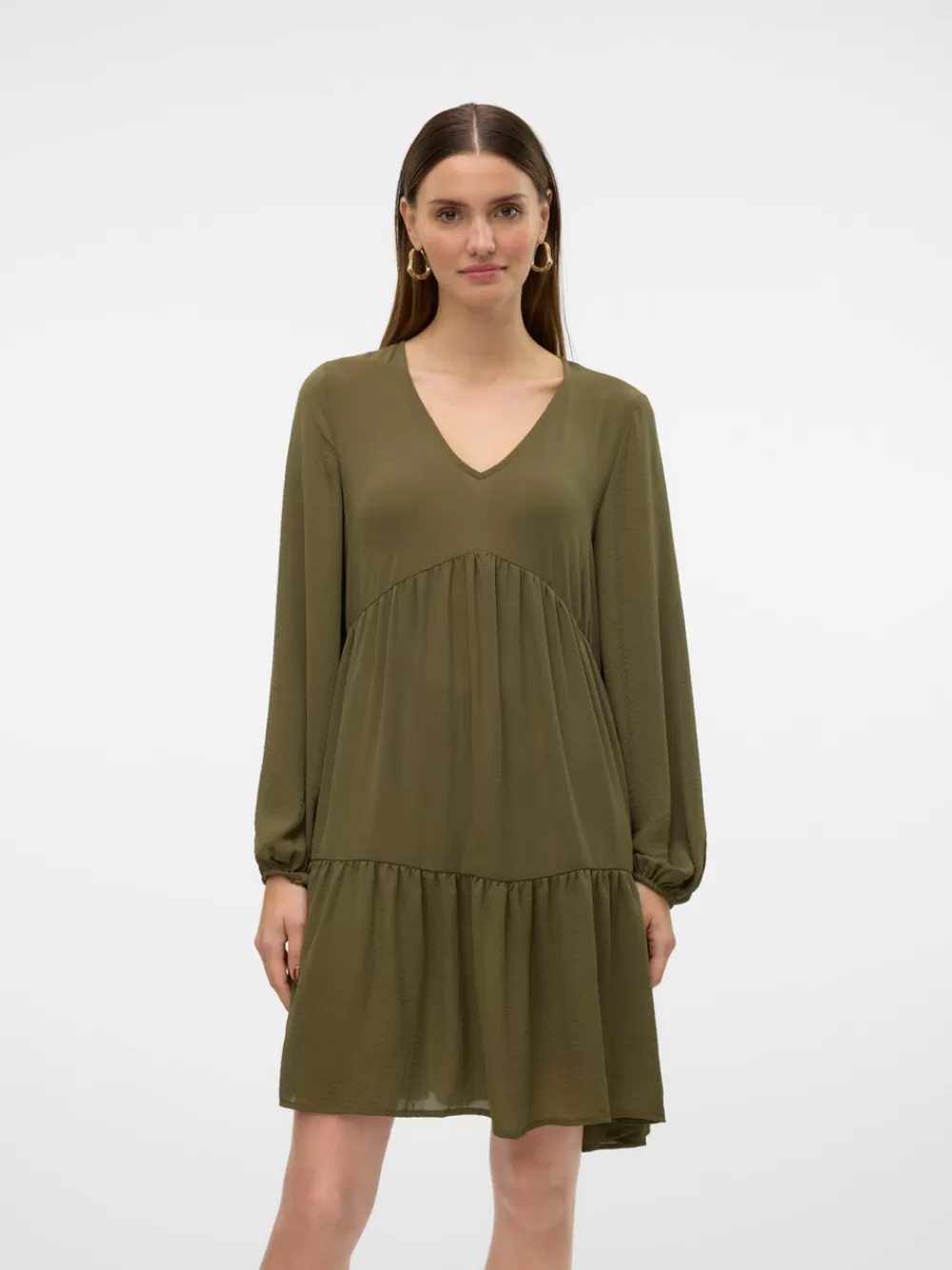 VERO MODA VMZIGGA Lyhyt mekko Ivy Green Hot
