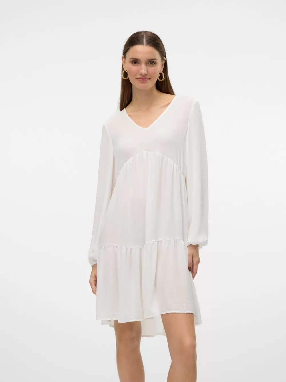 VERO MODA VMZIGGA Lyhyt mekko Snow White Outlet