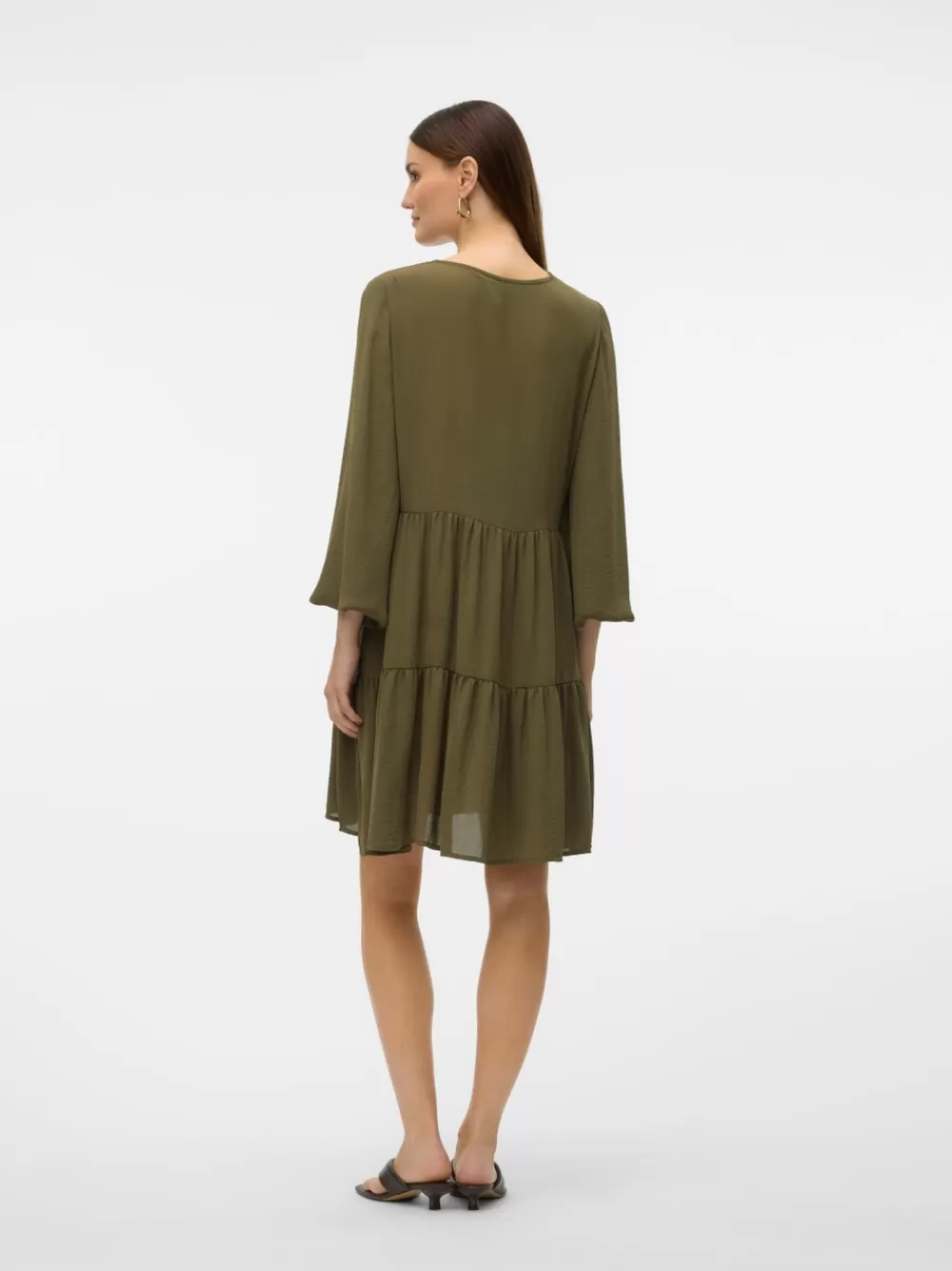 VERO MODA VMZIGGA Lyhyt mekko Ivy Green Hot