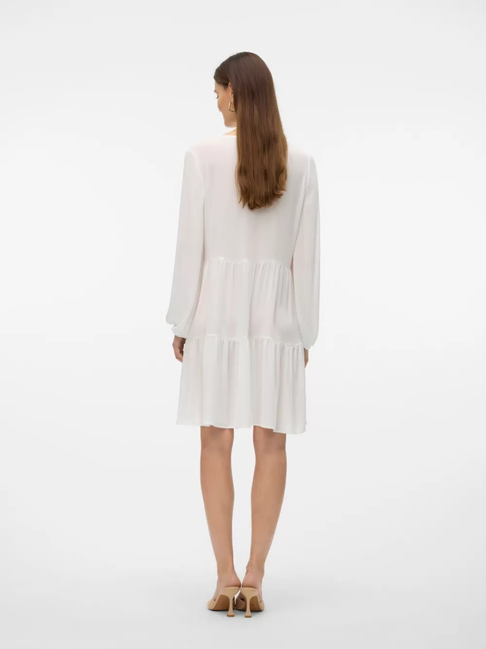 VERO MODA VMZIGGA Lyhyt mekko Snow White Outlet