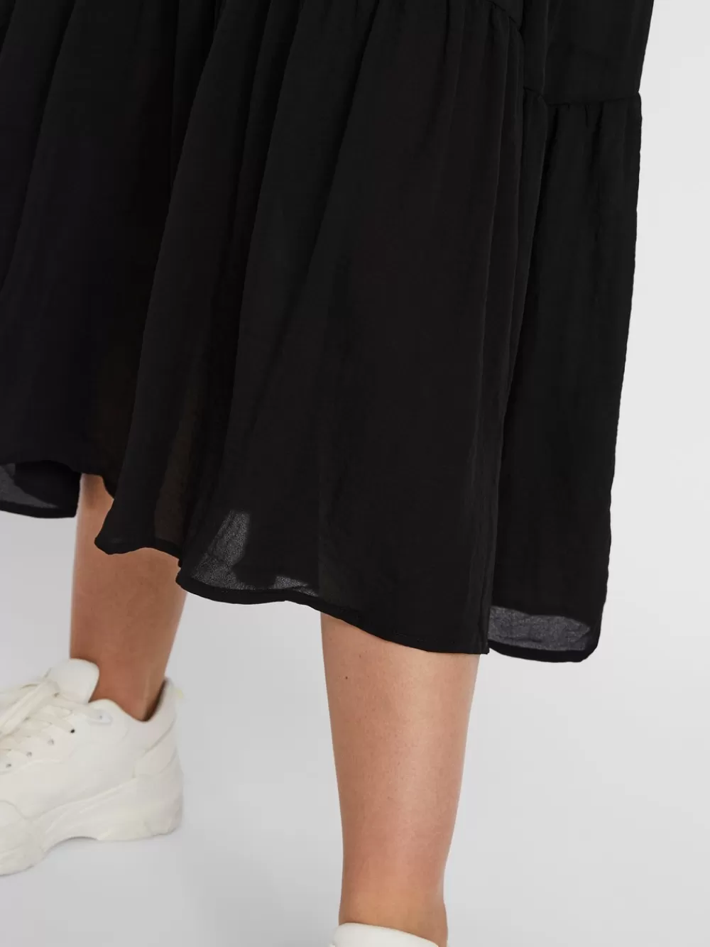 VERO MODA VMZIGGA Pitkä mekko Black Flash Sale