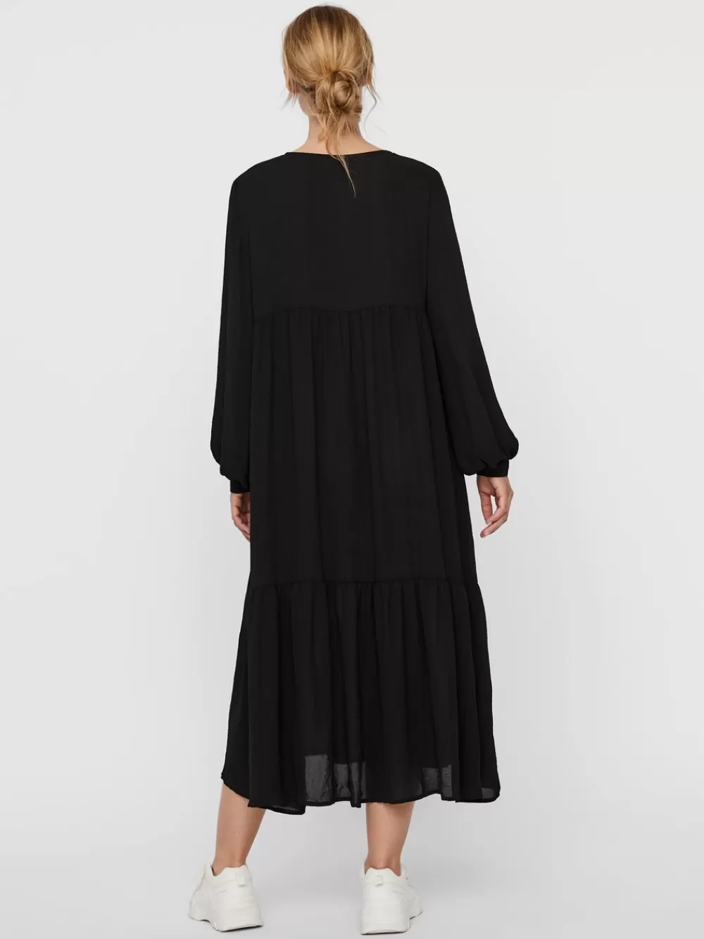 VERO MODA VMZIGGA Pitkä mekko Black Flash Sale