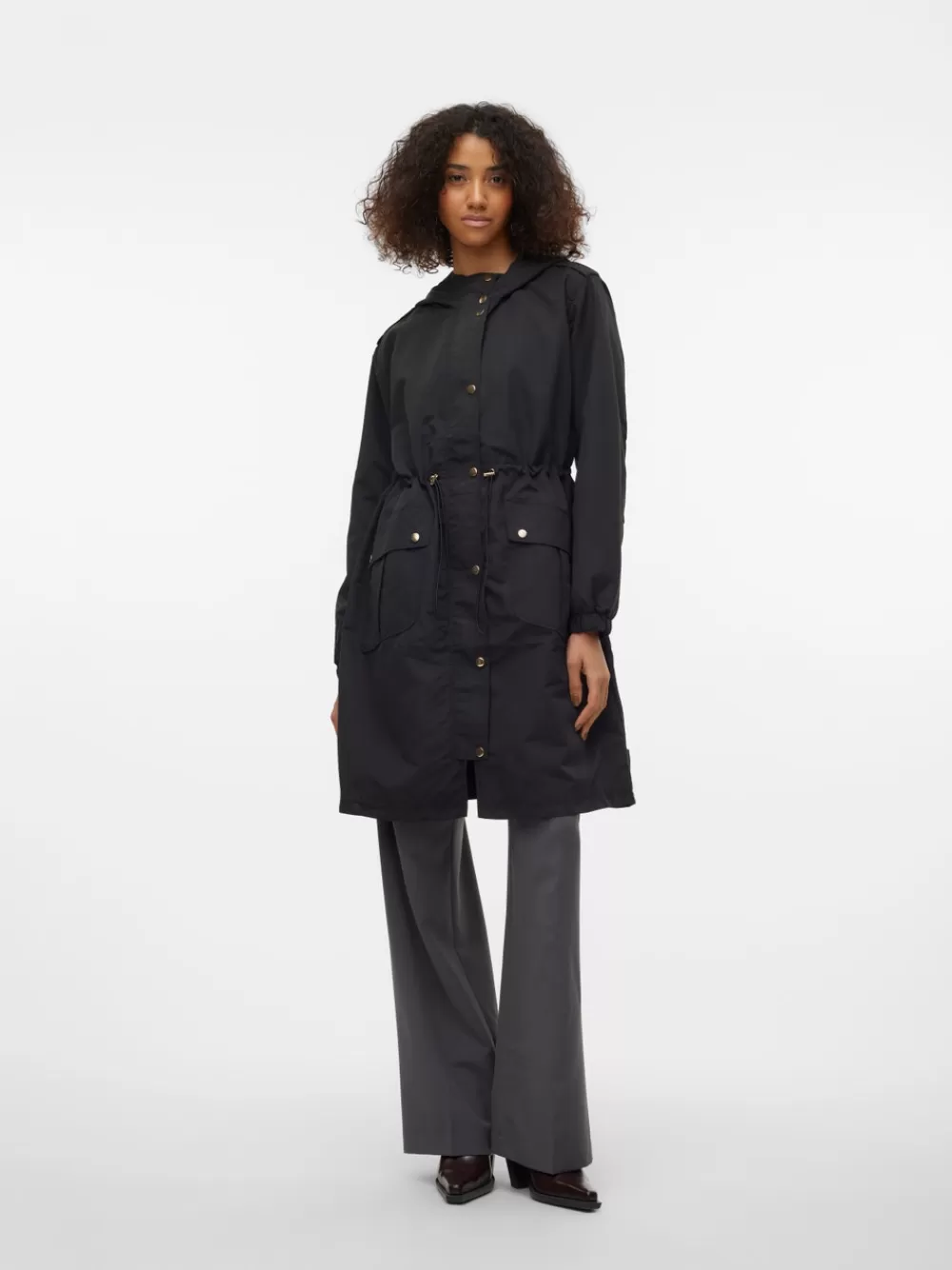 VERO MODA VMZOASOFIA Parkatakit Black New