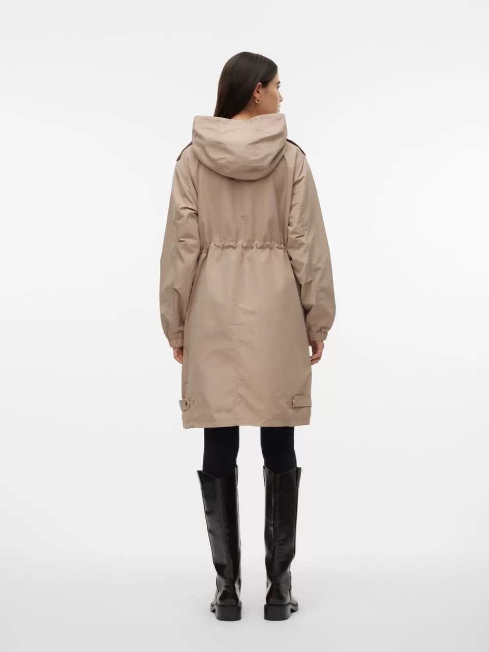 VERO MODA VMZOASOFIA Parkatakit Silver Mink Clearance
