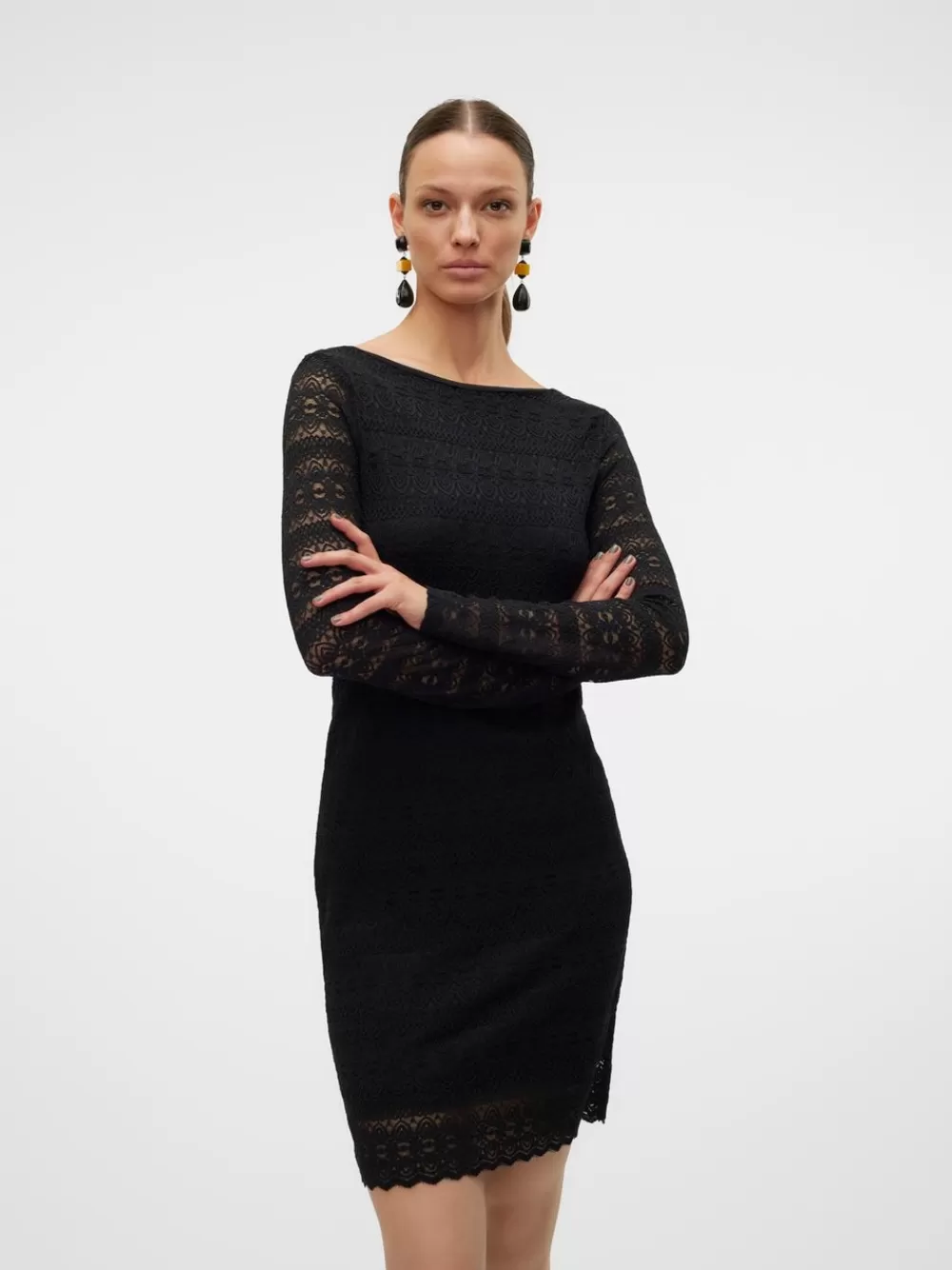 VERO MODA VMZOE Lyhyt mekko Black Discount