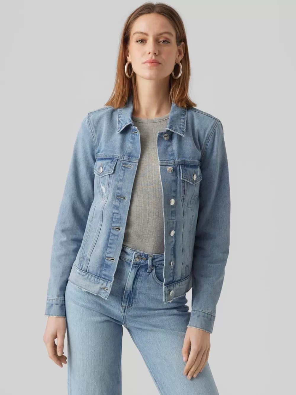 VERO MODA VMZORICA Takit Light Blue Denim Best
