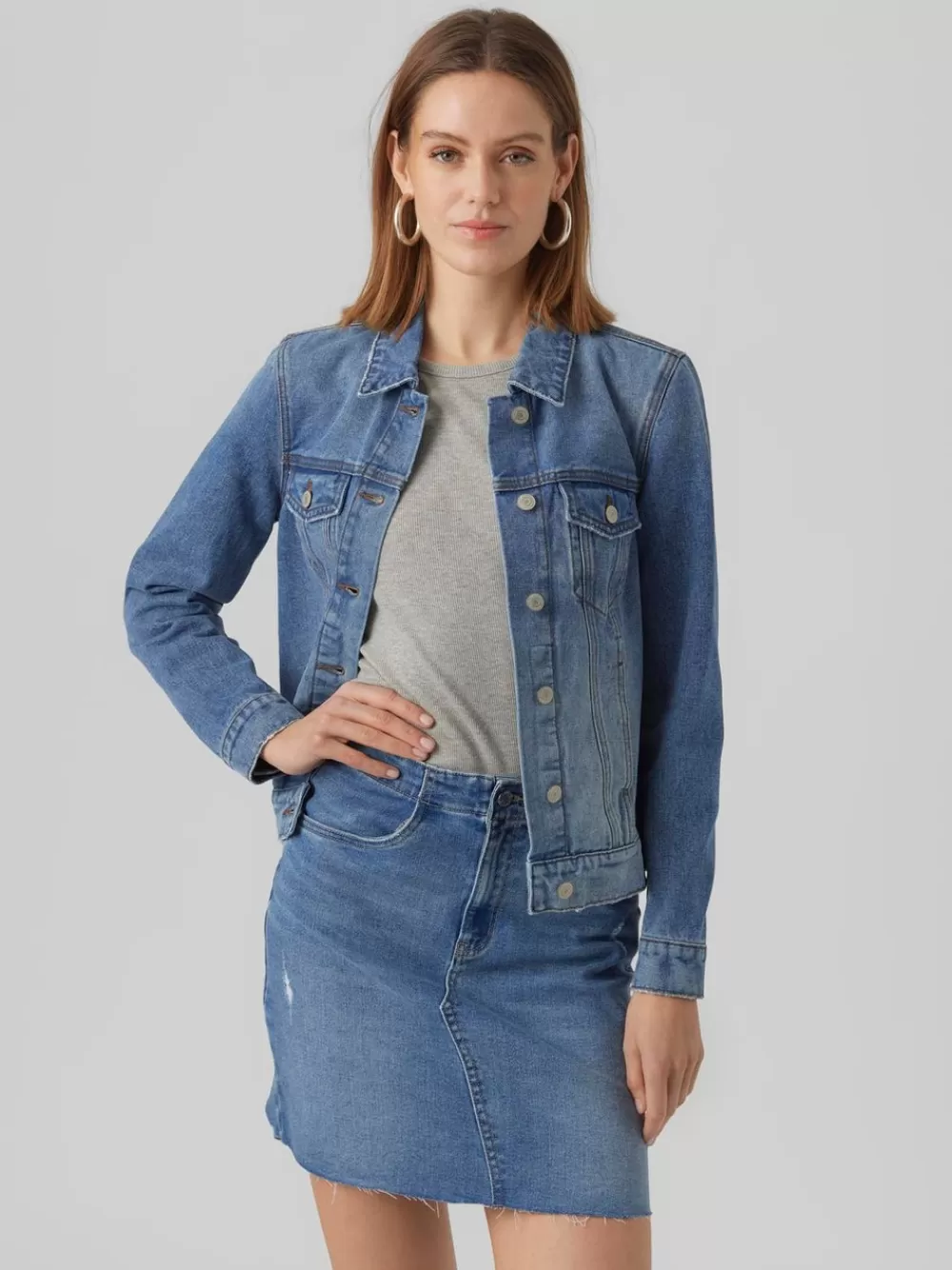 VERO MODA VMZORICA Takit Medium Blue Denim Best Sale