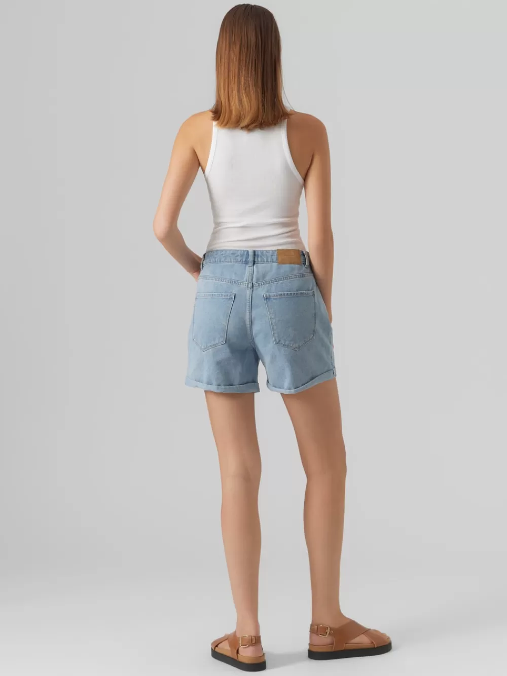 VERO MODA VMZURI Shortsit Light Blue Denim Fashion
