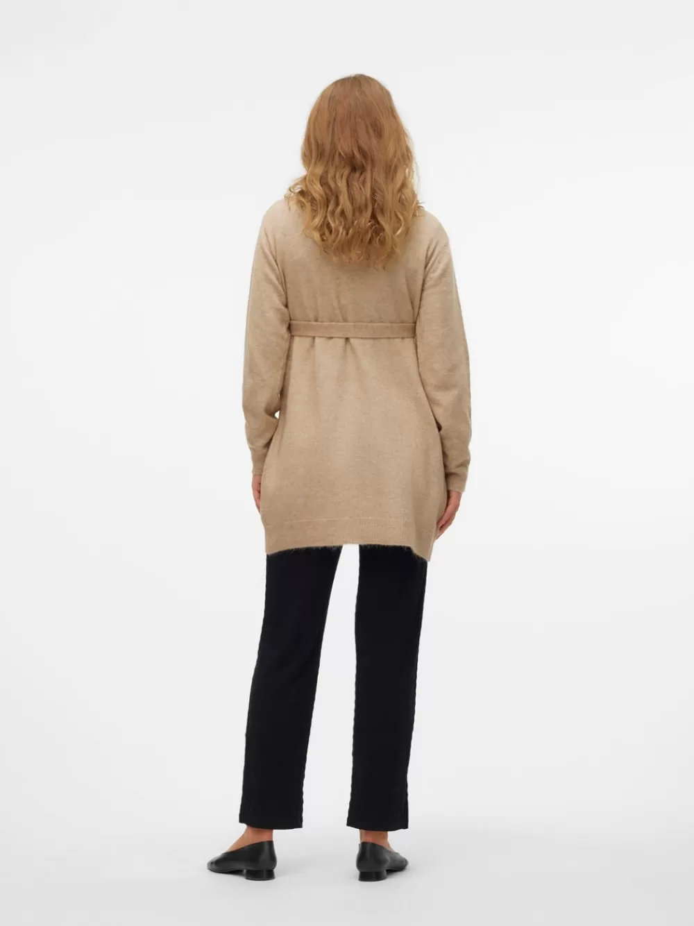 VERO MODA V-pääntie Neuletakit Natural Melange Shop