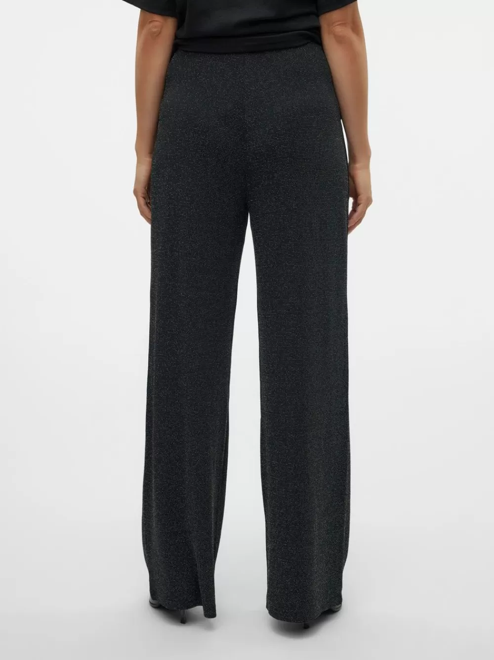VERO MODA Wide leg fit Housut Black Cheap