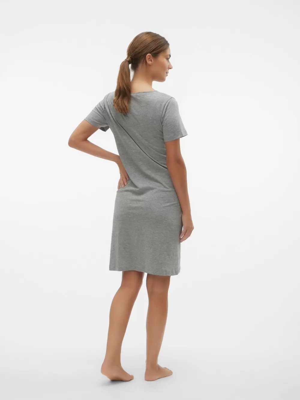 VERO MODA Yöasut Light Grey Melange Cheap