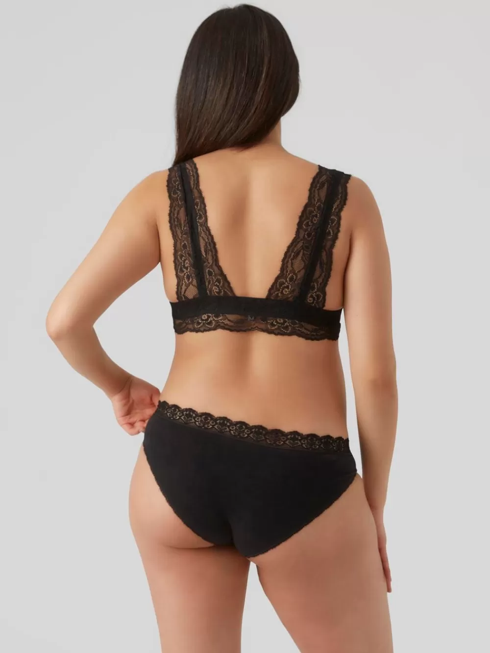 VERO MODA Yksi olkahihna Rintaliivit Black Outlet
